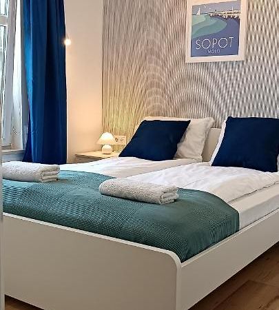 Appartamento Apartament Nad Morzem Sopot Esterno foto