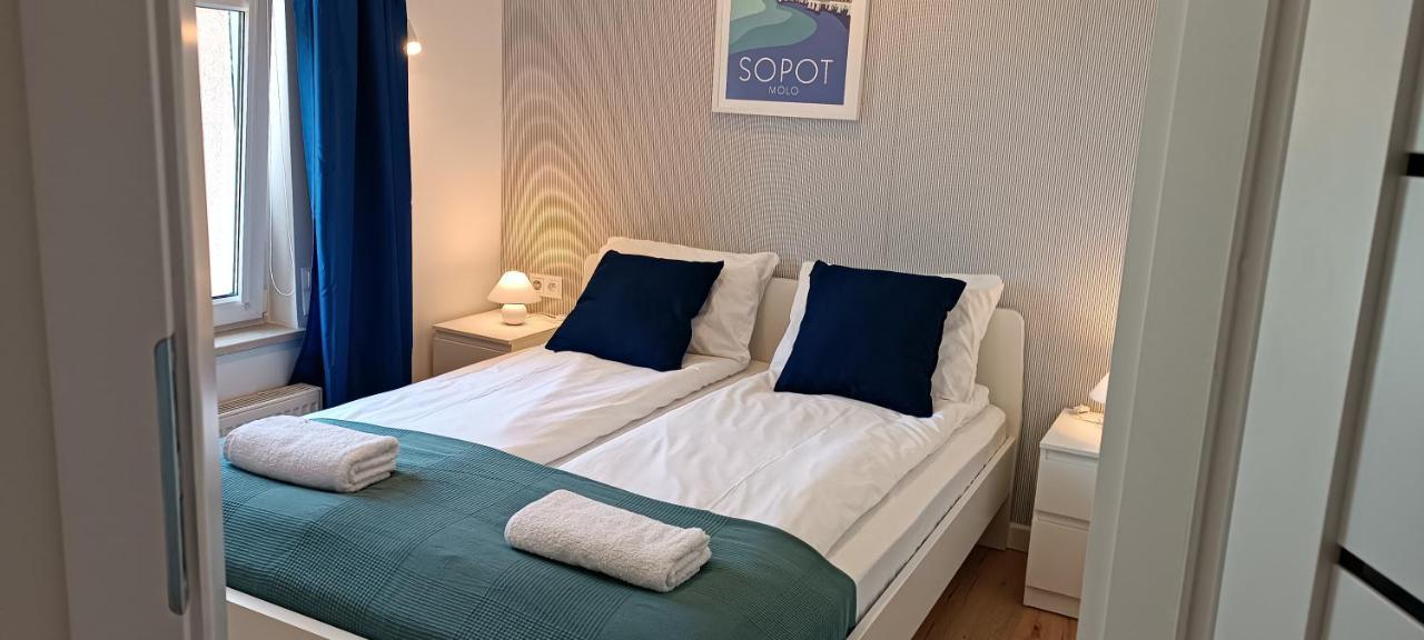 Appartamento Apartament Nad Morzem Sopot Esterno foto